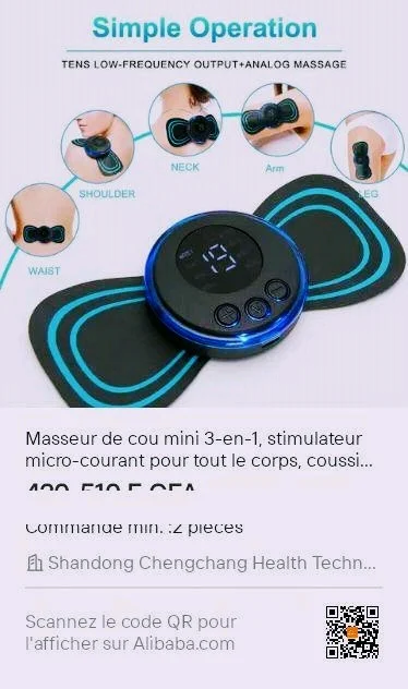 masseur électrique