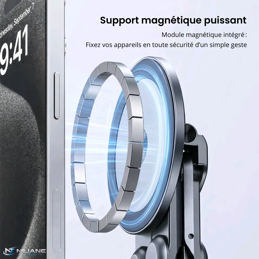 Support Magnétique Multi-appareils