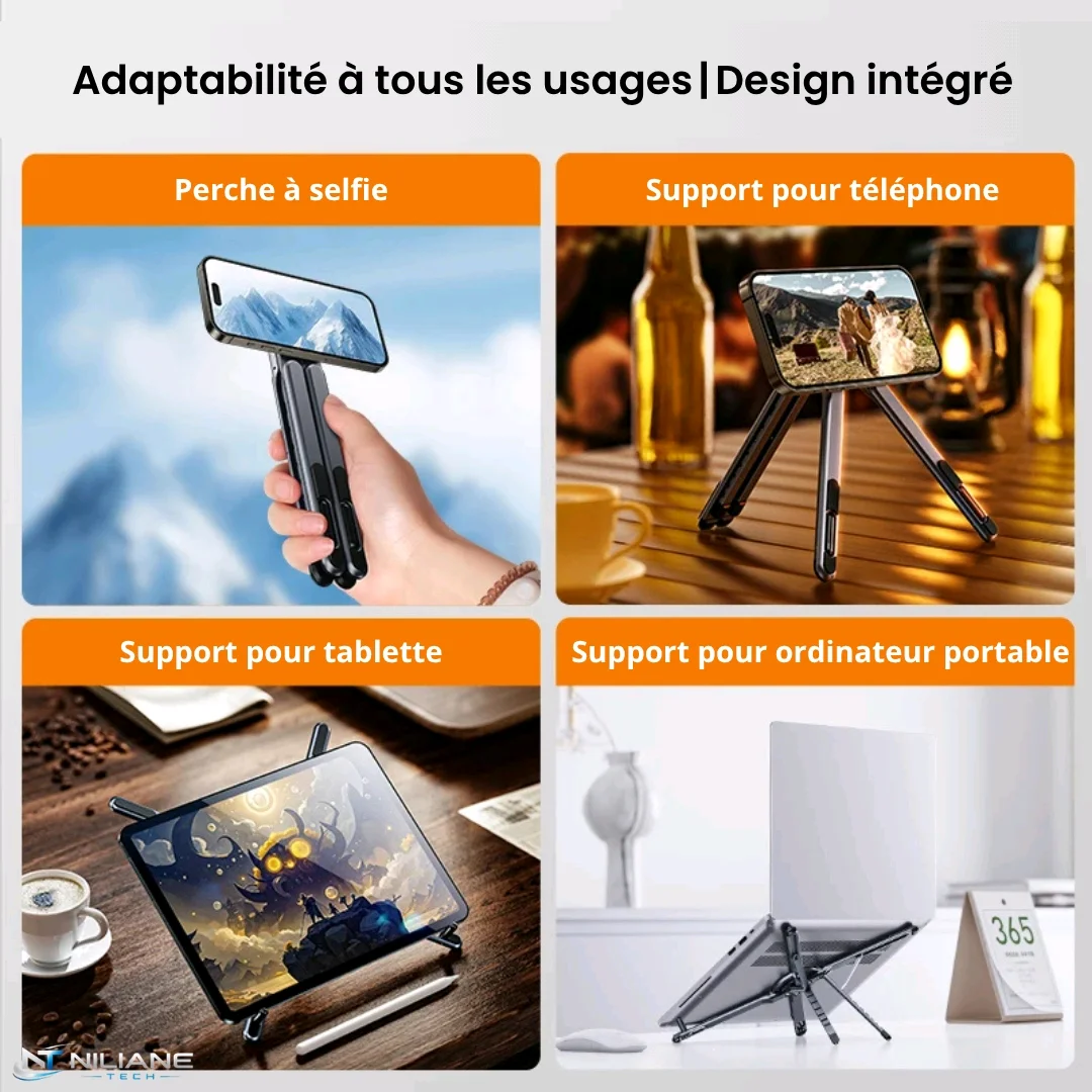Support Magnétique Multi-appareils