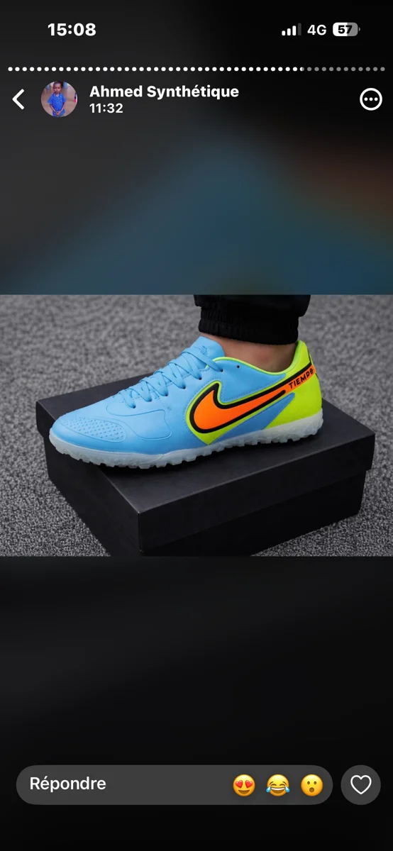 Paire de crampons synthétiques
