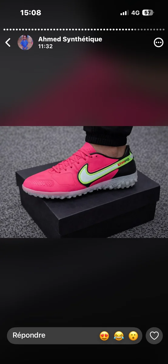 Paire de crampons synthétiques