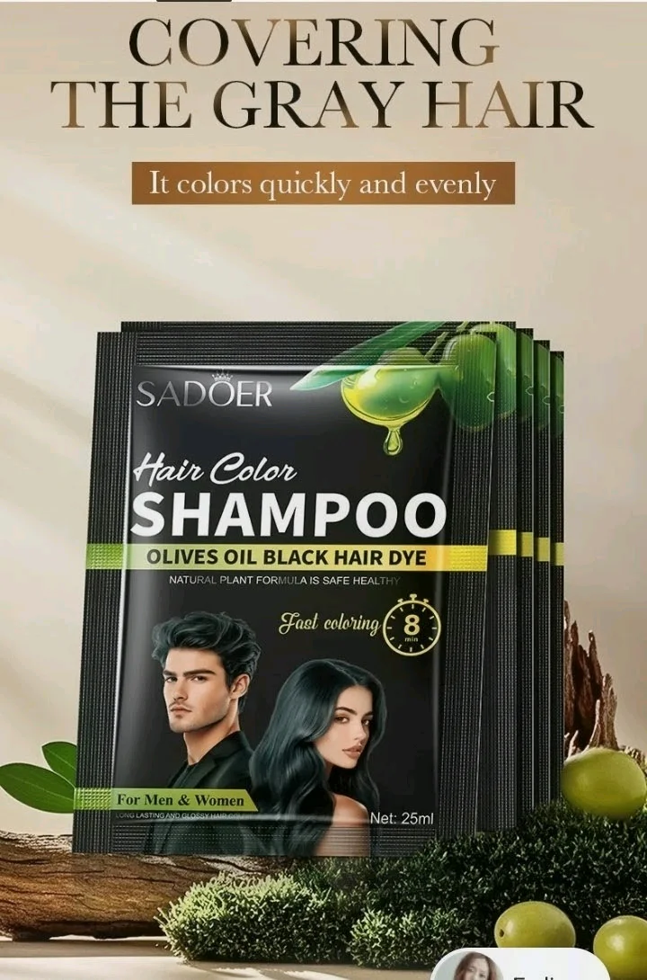 Olive Oil Black Hair Shampoo
