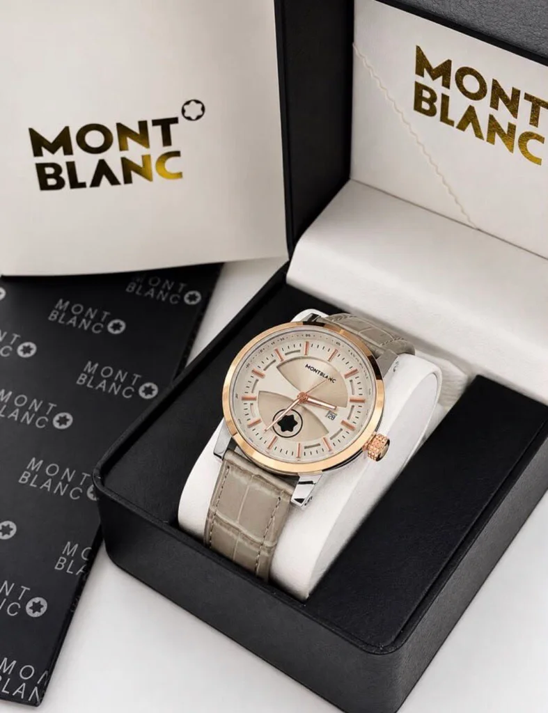 montre mon blanc
