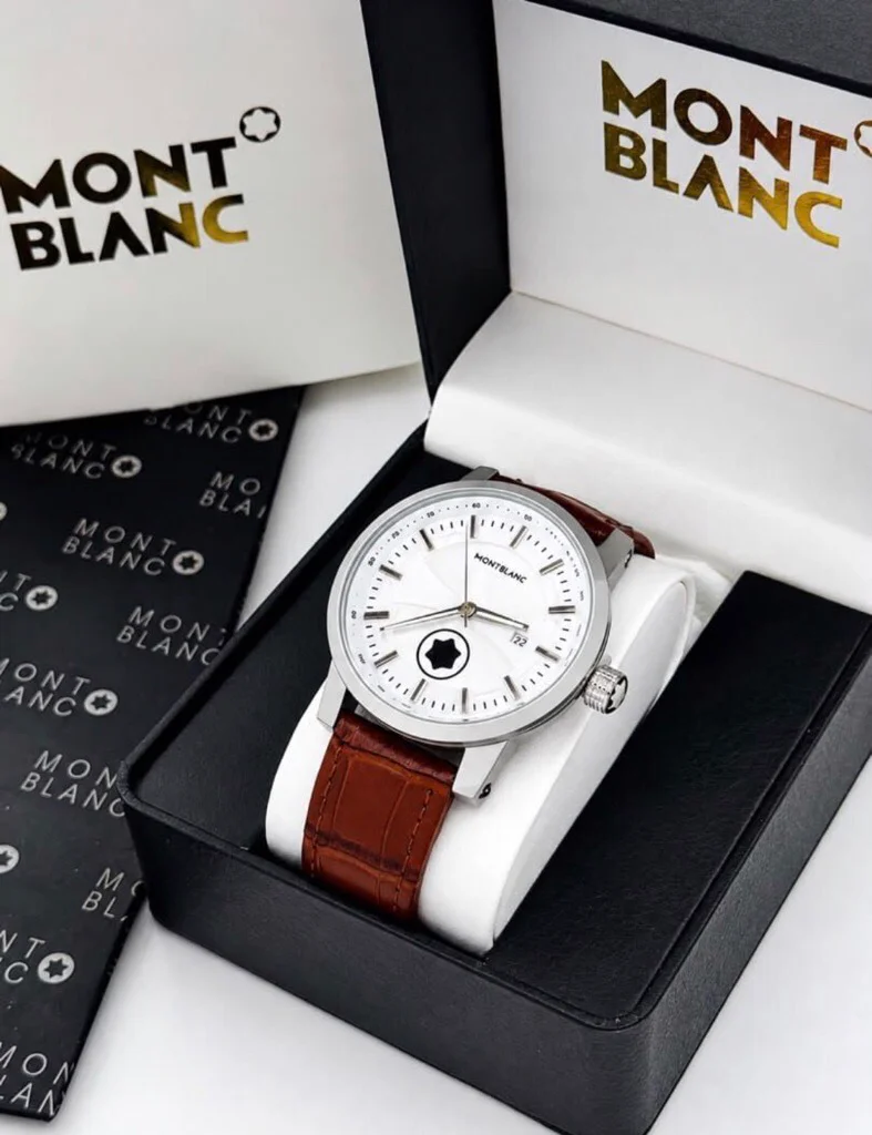 montre mon blanc