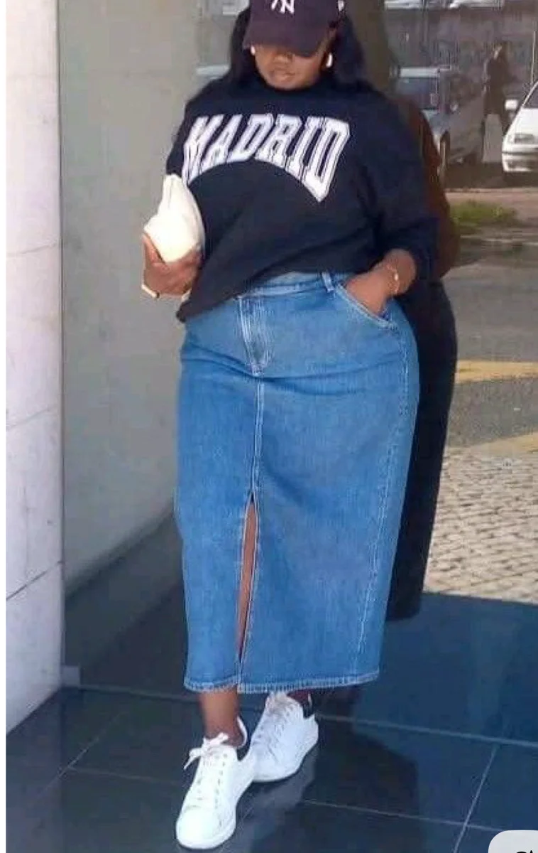 jupe jean