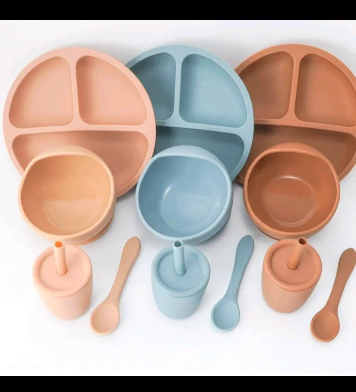 Biberon silicone avec cuillère