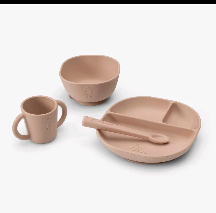 Biberon silicone avec cuillère