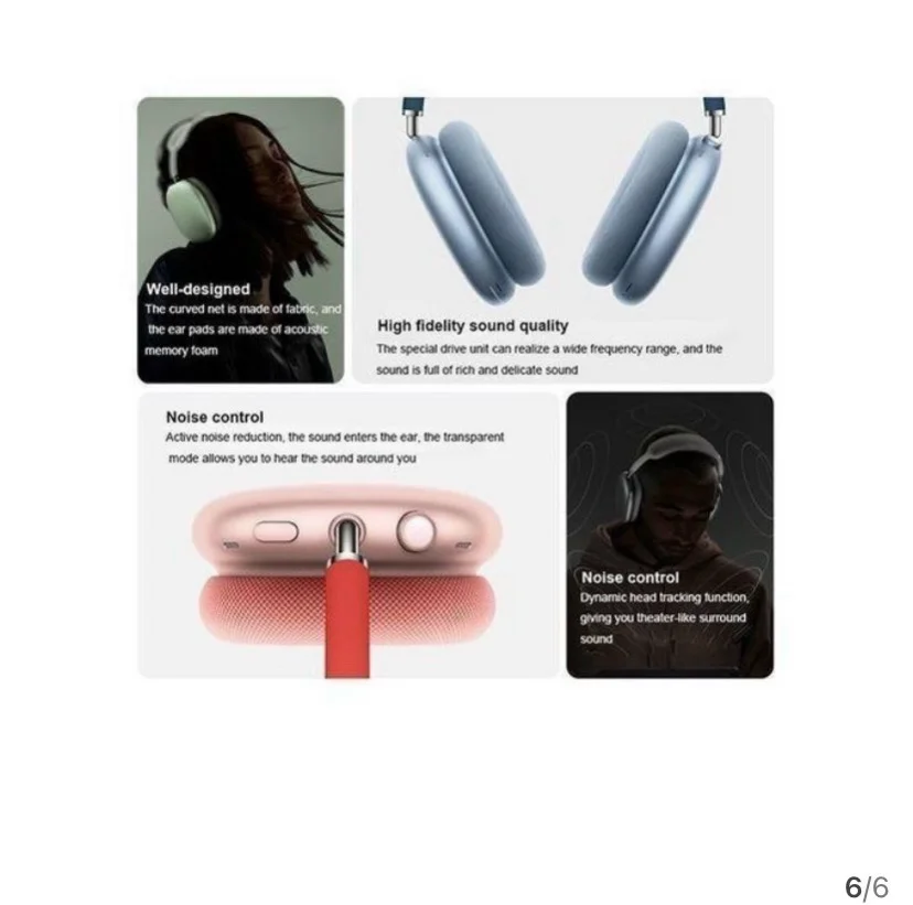 Casque (écouteurs sans fil) Gris