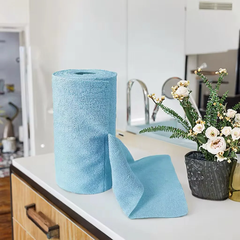 rouleau de chiffon microfibre