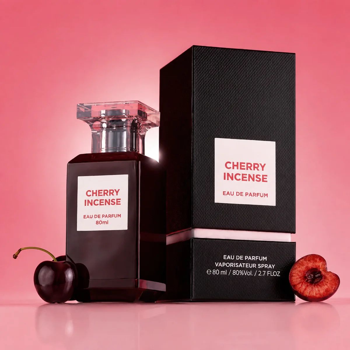 Cherry Incense Eau de Parfum 80ml.